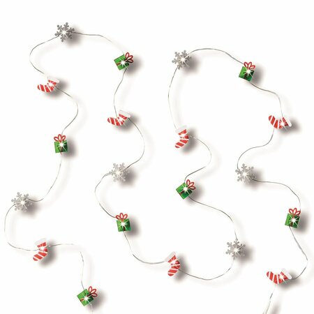 Celebrations LED Micro Dot/Fairy Clear/Warm White 20 ct Novelty Christmas Lights 6.2 ft. 9922048